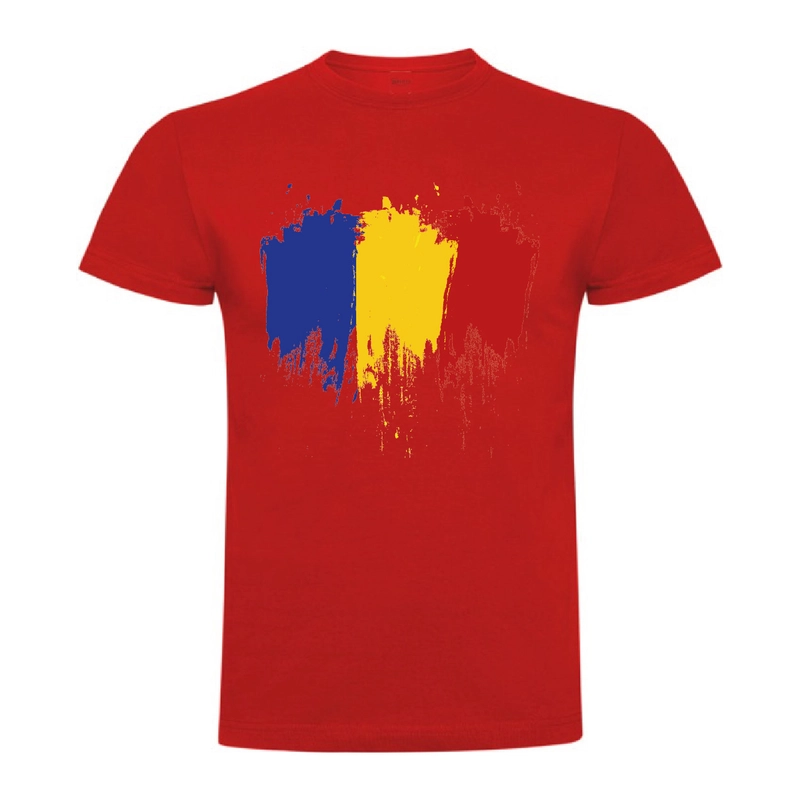 Tricou bărbat - Drapelul tricolor al României