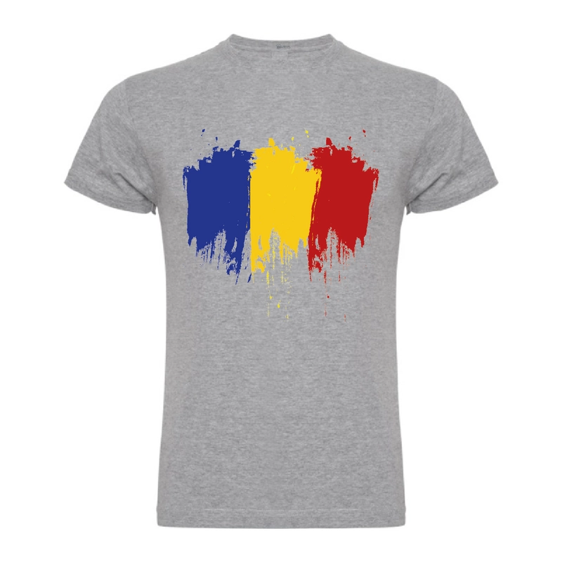 Tricou bărbat - Drapelul tricolor al României