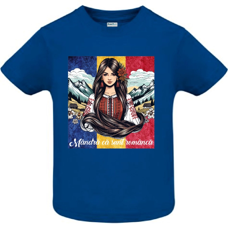 Tricou copil - Mândră româncă