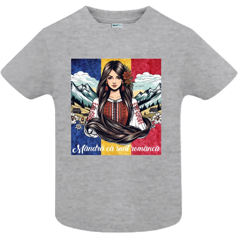 Tricou copil - Mândră româncă
