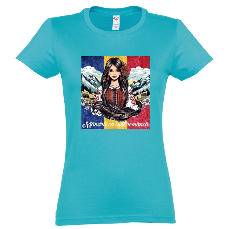 Tricou damă - Mândră româncă