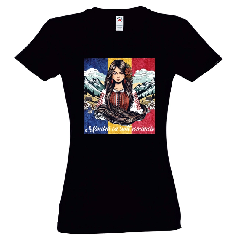 Tricou damă - Mândră româncă