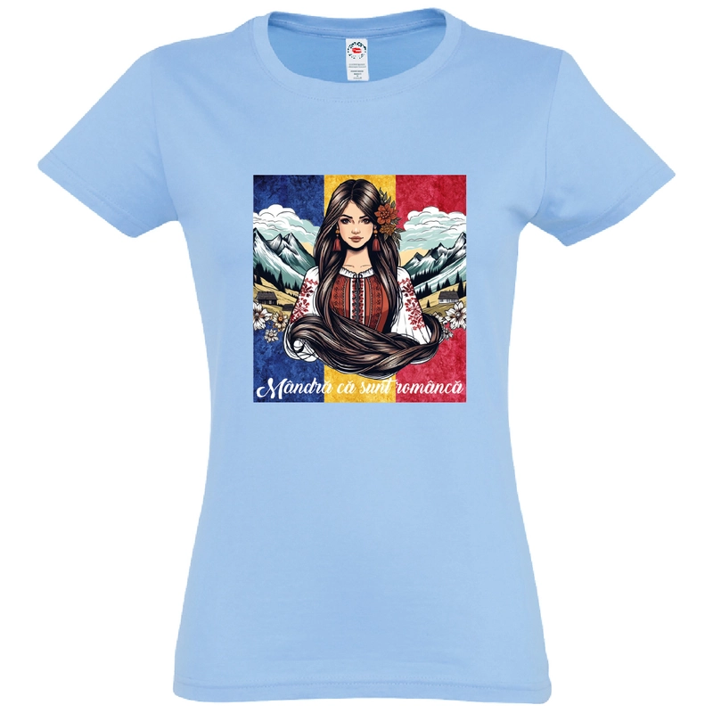 Tricou damă - Mândră româncă