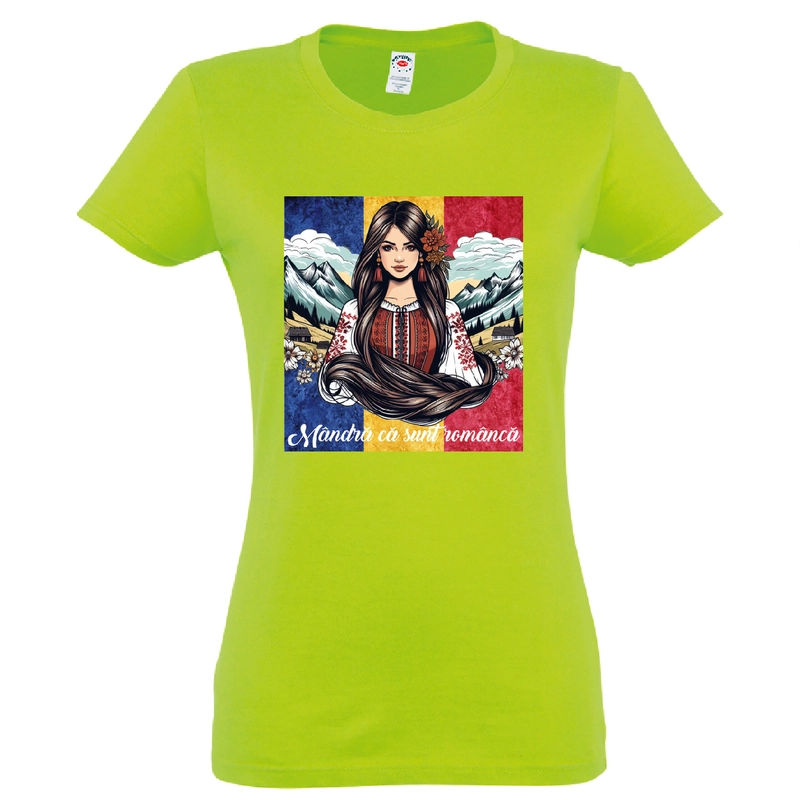 Tricou damă - Mândră româncă