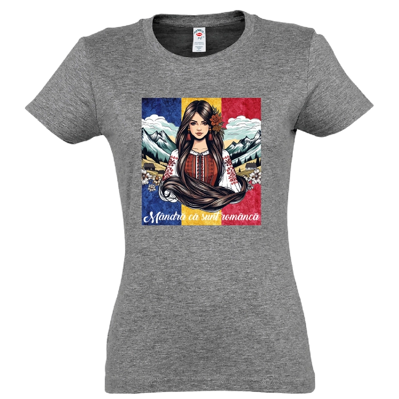 Tricou damă - Mândră româncă