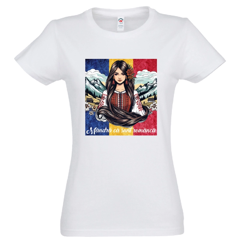 Tricou damă - Mândră româncă
