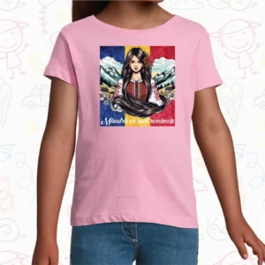 Tricou copil - Mândră româncă