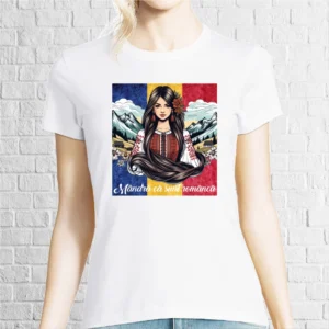 Tricou damă - Mândră româncă