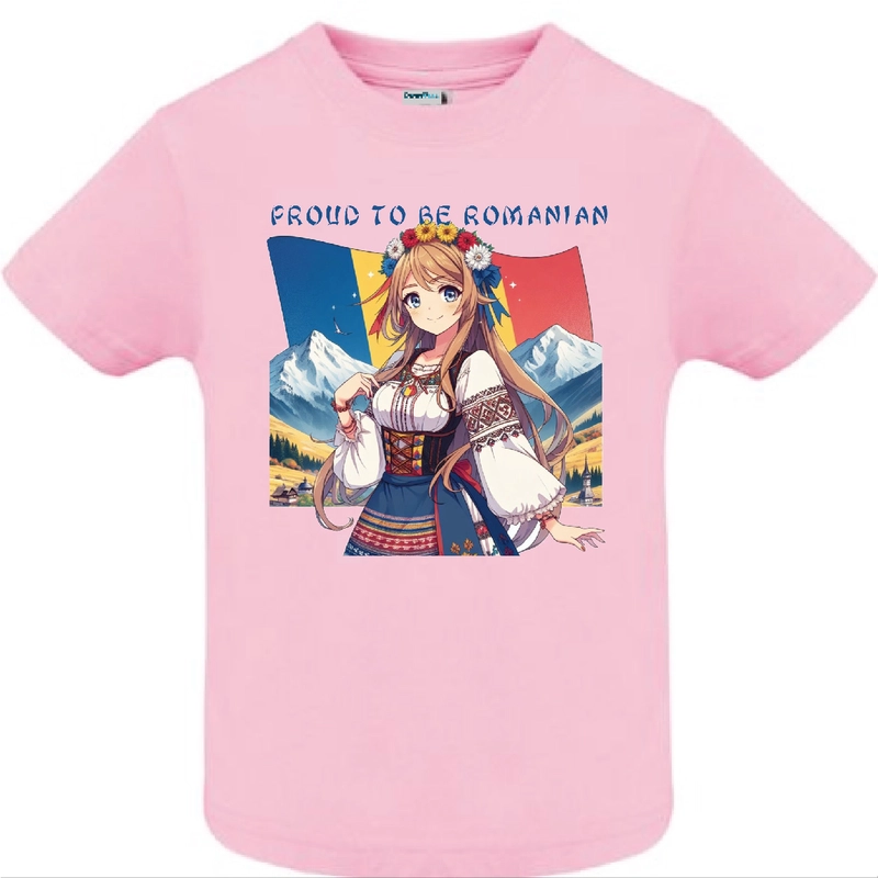 Tricou copil - Proud Romanian Anime