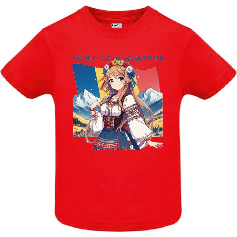 Tricou copil - Proud Romanian Anime