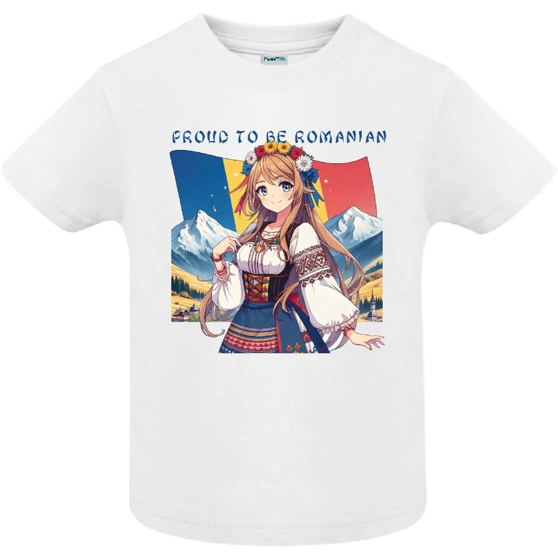 Tricou copil - Proud Romanian Anime