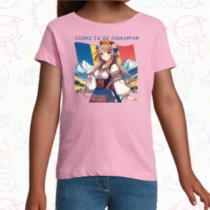 Tricou copil - Proud Romanian Anime