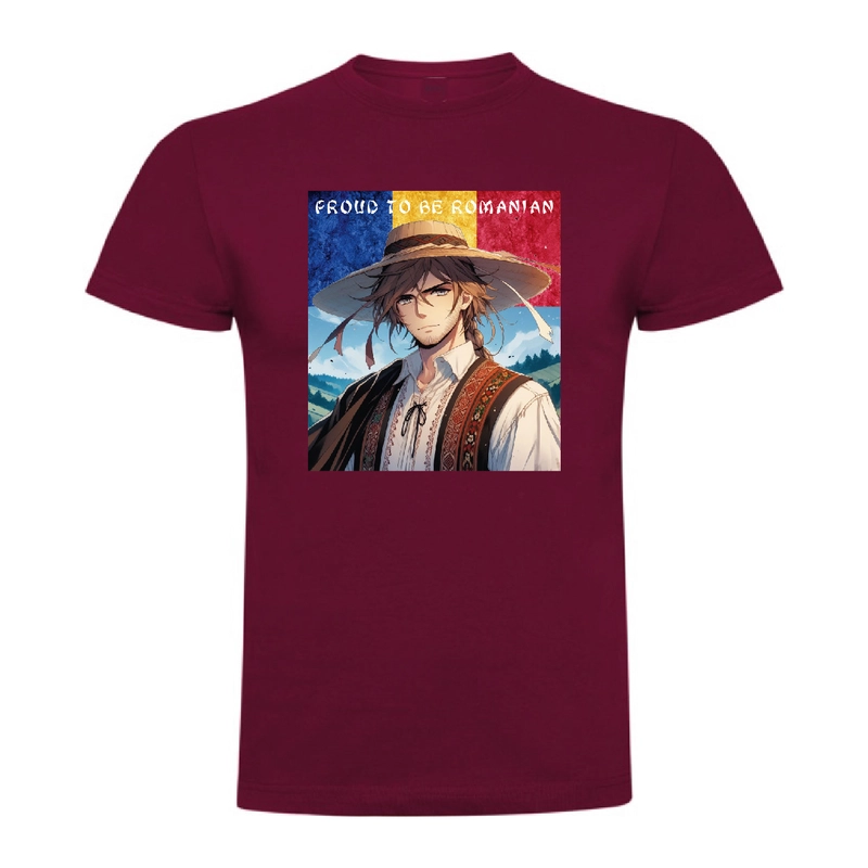 Tricou bărbat - Proud Romanian Anime