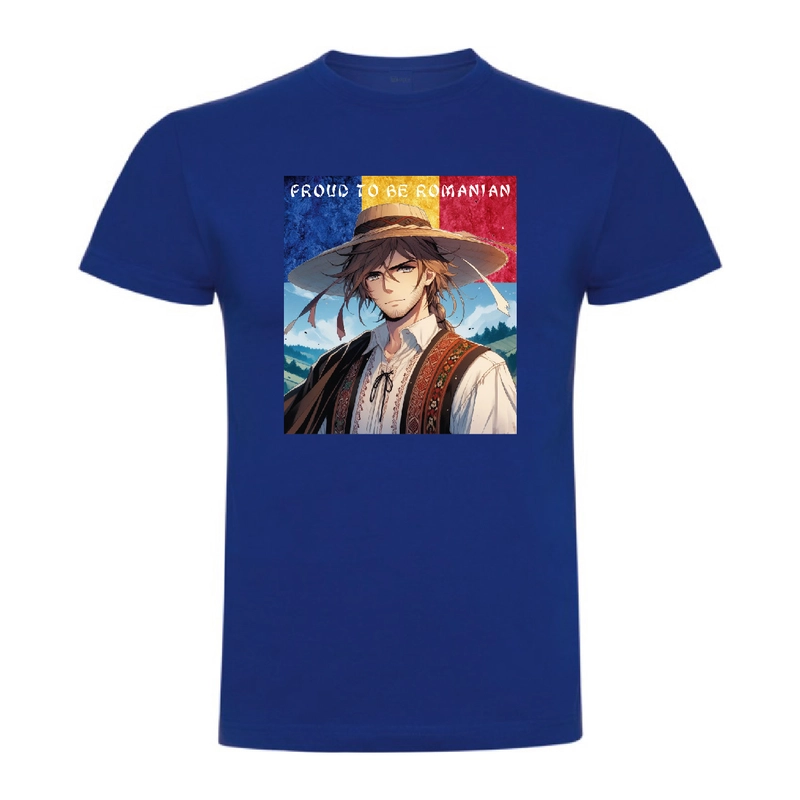 Tricou bărbat - Proud Romanian Anime