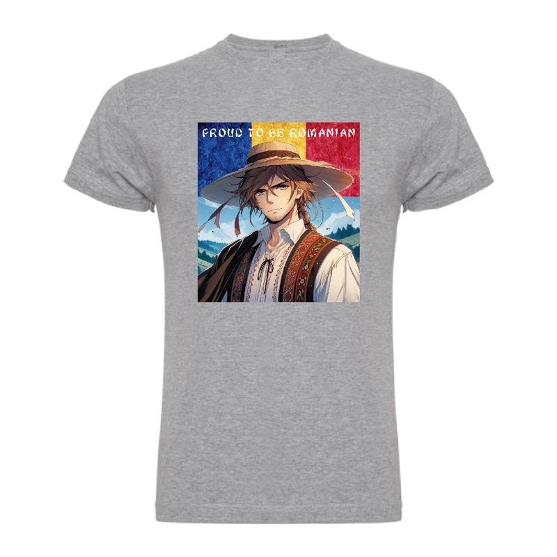 Tricou bărbat - Proud Romanian Anime