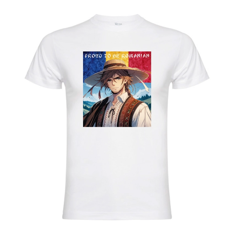 Tricou bărbat - Proud Romanian Anime