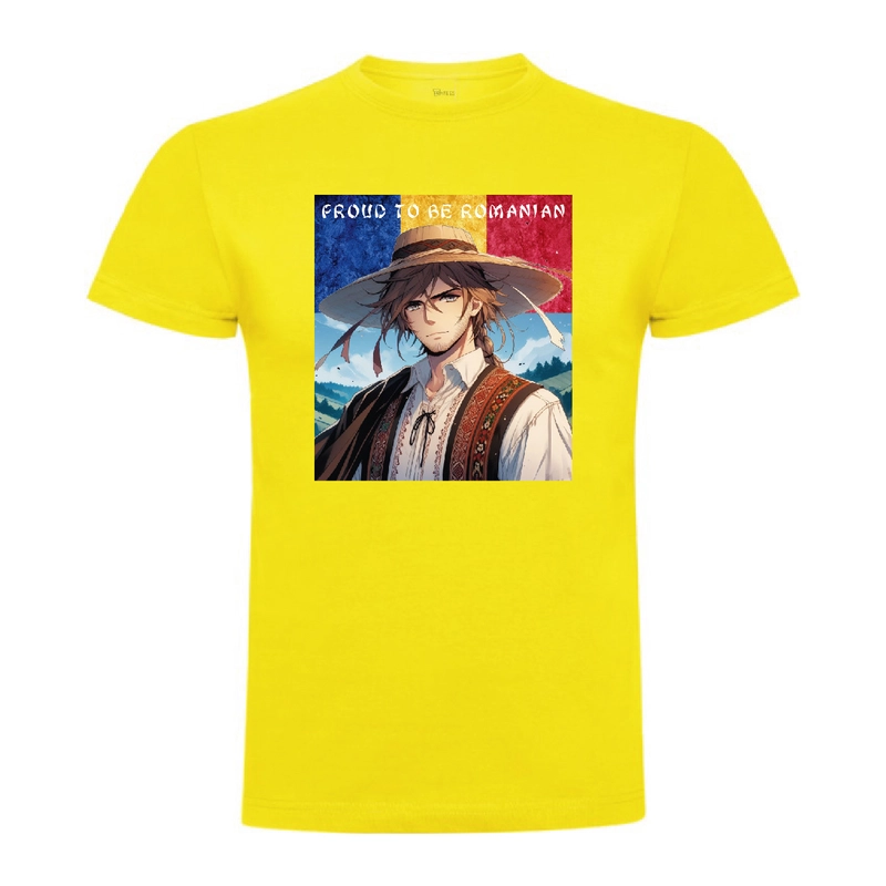 Tricou bărbat - Proud Romanian Anime