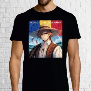 Tricou bărbat - Proud Romanian Anime