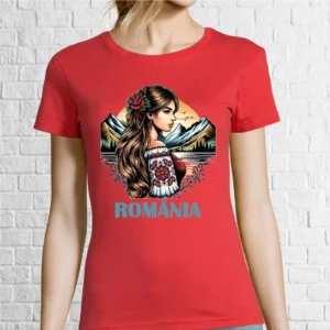 Tricou damă - Fata din România