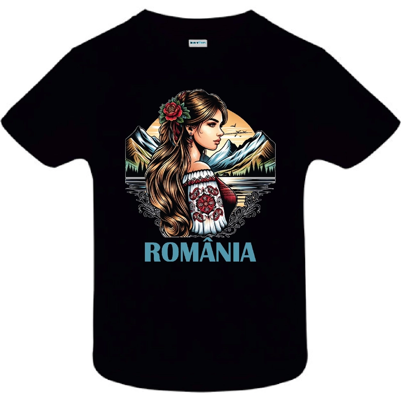 Tricou copil - Fata din România Tricou copil - Fata din România