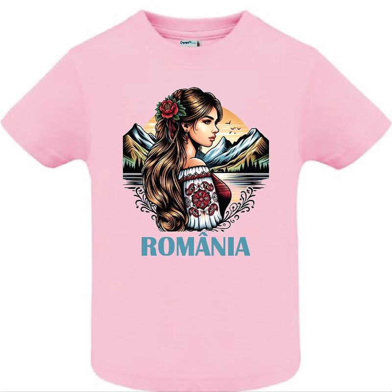 Tricou copil - Fata din România Tricou copil - Fata din România