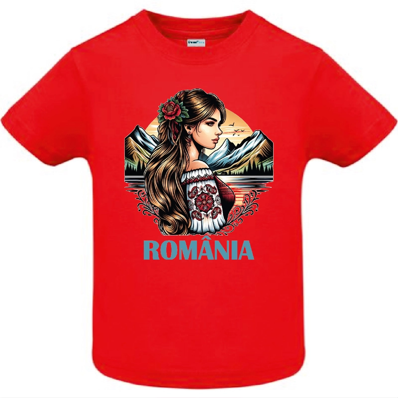 Tricou copil - Fata din România Tricou copil - Fata din România