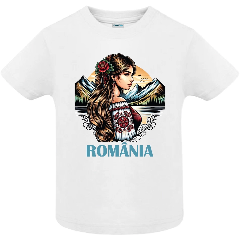 Tricou copil - Fata din România Tricou copil - Fata din România