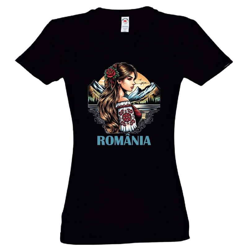 Tricou damă - Fata din România