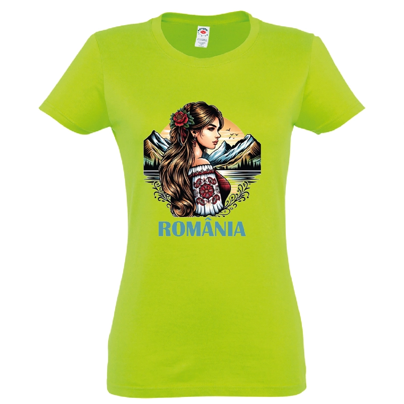 Tricou damă - Fata din România