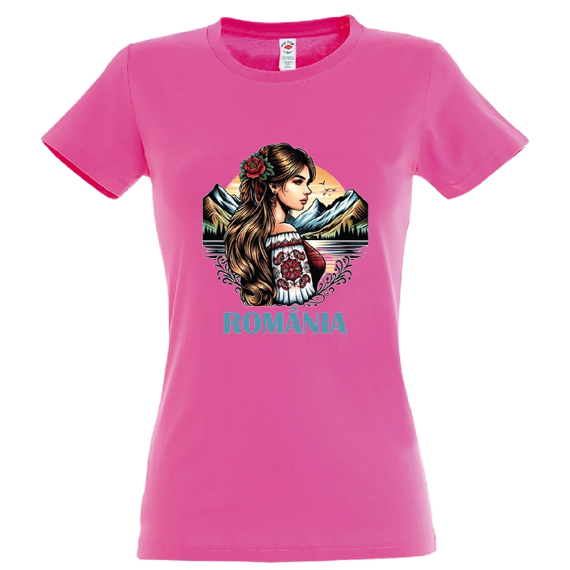 Tricou damă - Fata din România