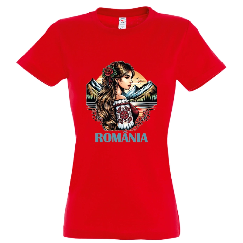 Tricou damă - Fata din România