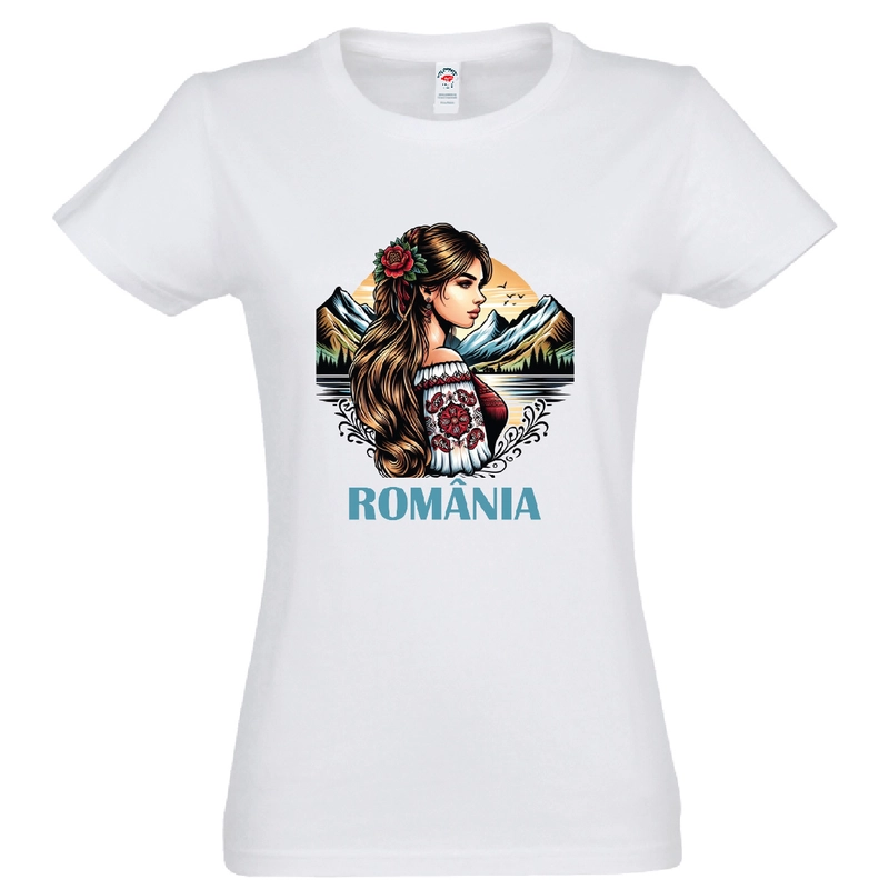 Tricou damă - Fata din România