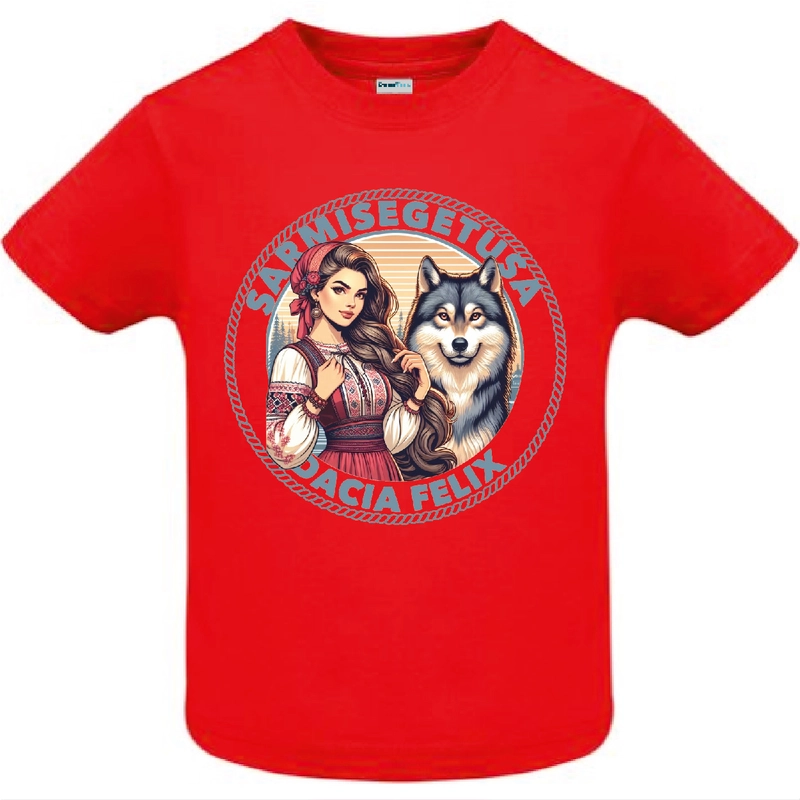 Tricou copil - Fata de la Sarmisegetusa