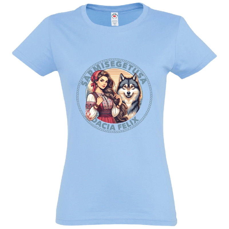 Tricou damă - Fata de la Sarmisegetusa