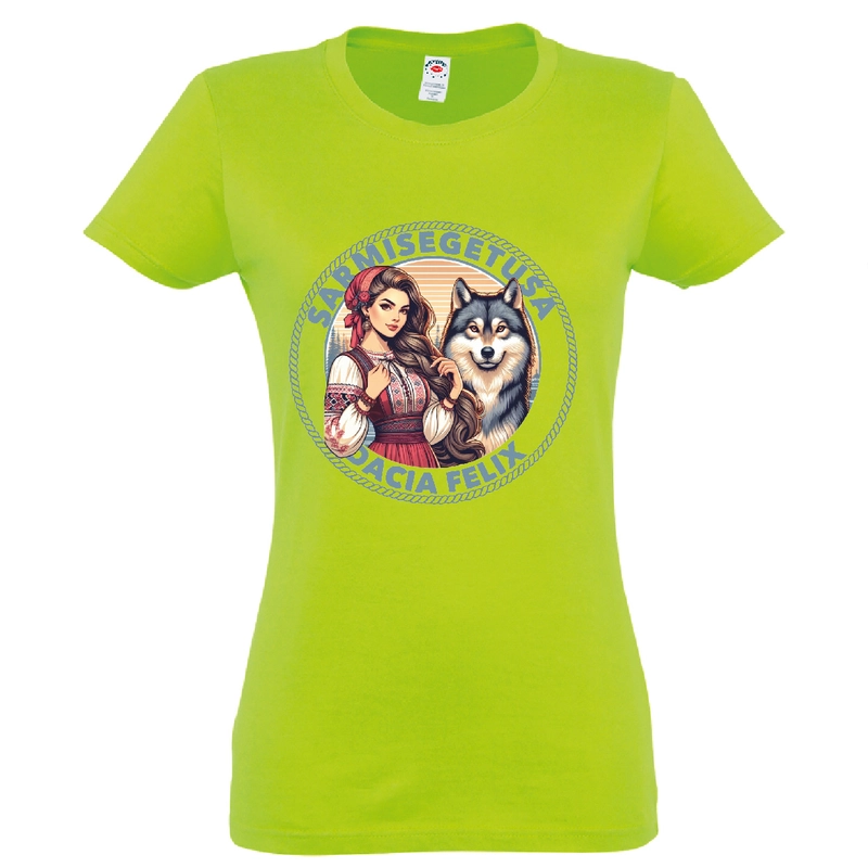 Tricou damă - Fata de la Sarmisegetusa