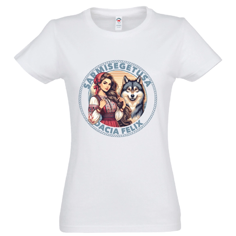 Tricou damă - Fata de la Sarmisegetusa