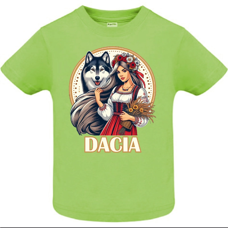 Tricou copil - Fata din Dacia