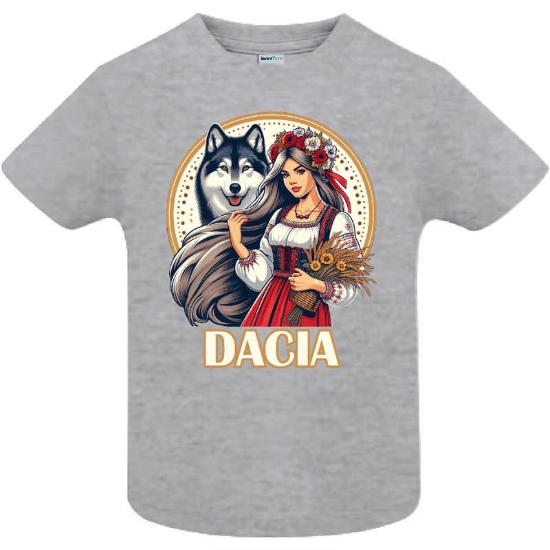Tricou copil - Fata din Dacia