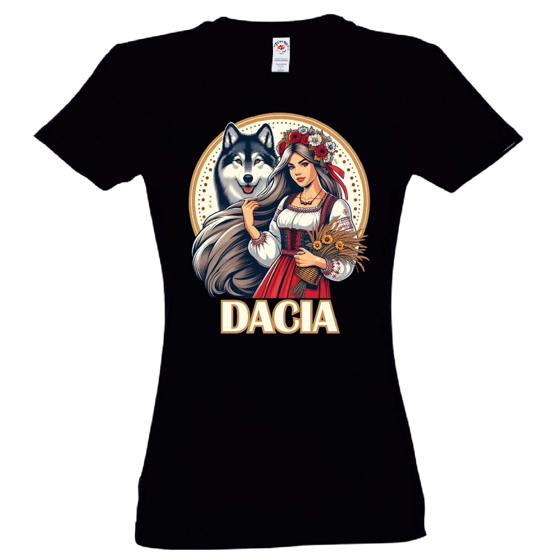 Tricou damă - Fata din Dacia