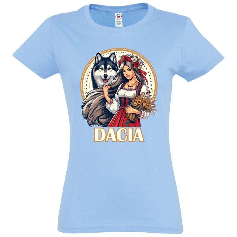 Tricou damă - Fata din Dacia