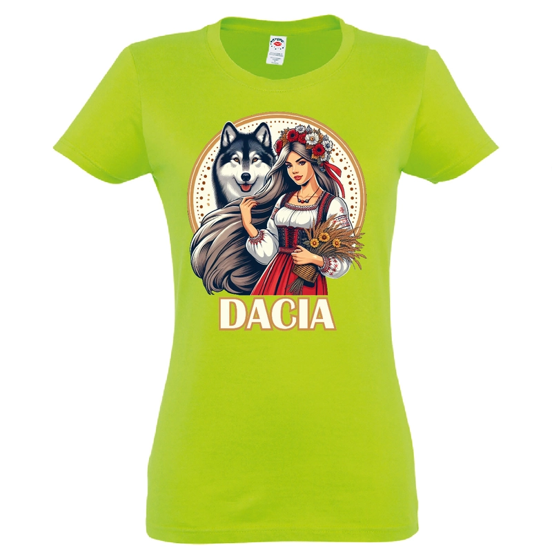 Tricou damă - Fata din Dacia
