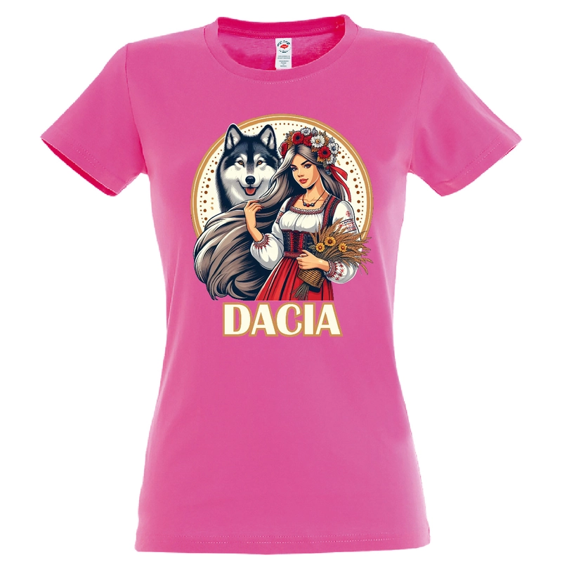 Tricou damă - Fata din Dacia