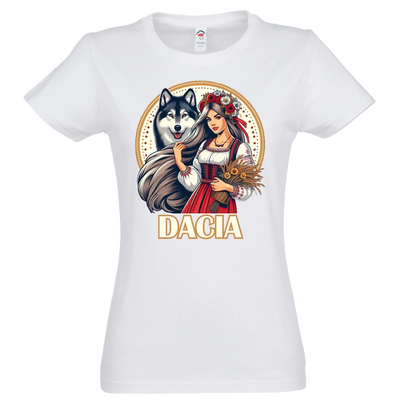 Tricou damă - Fata din Dacia