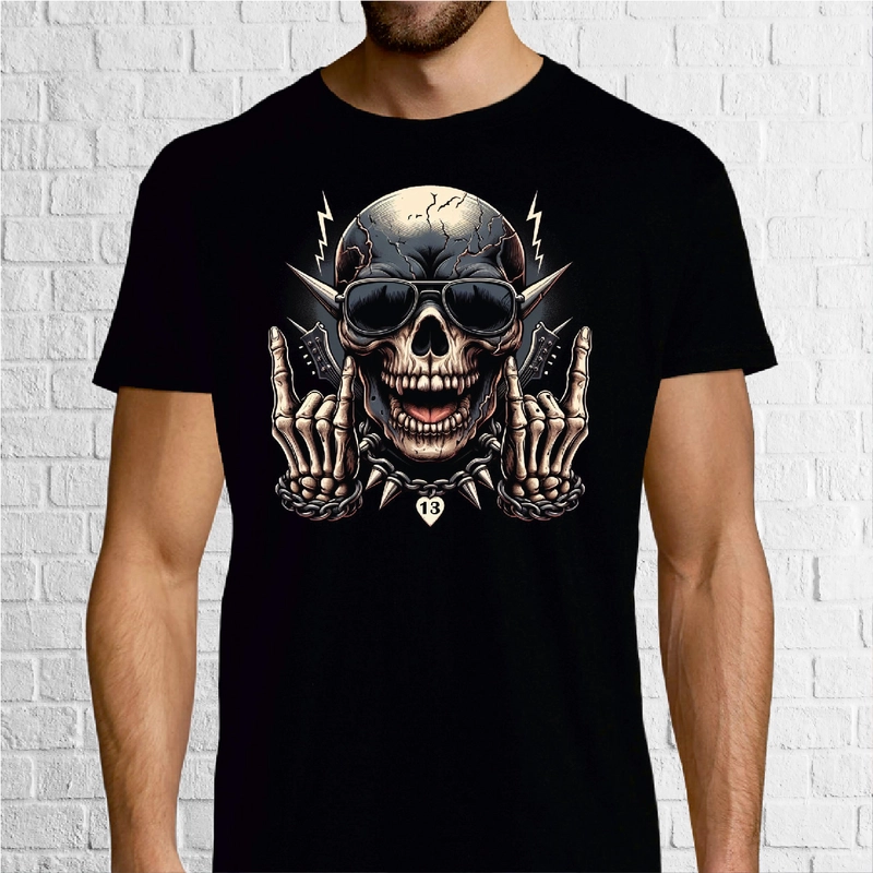 Tricou bărbat - 13 Skull