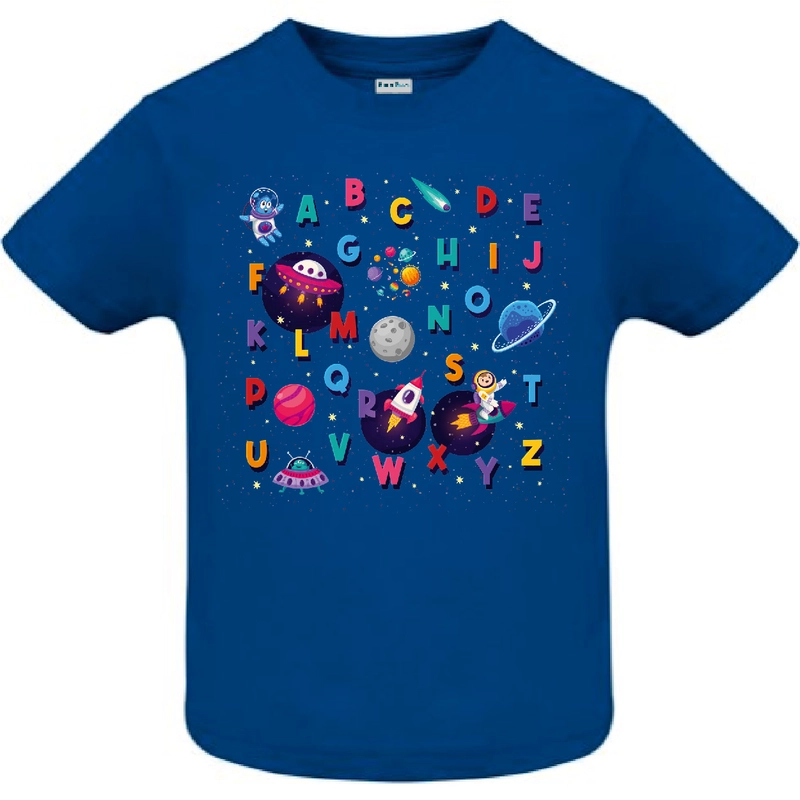 Tricou copil - Alfabet spațial Tricou copil - Alfabet spațial