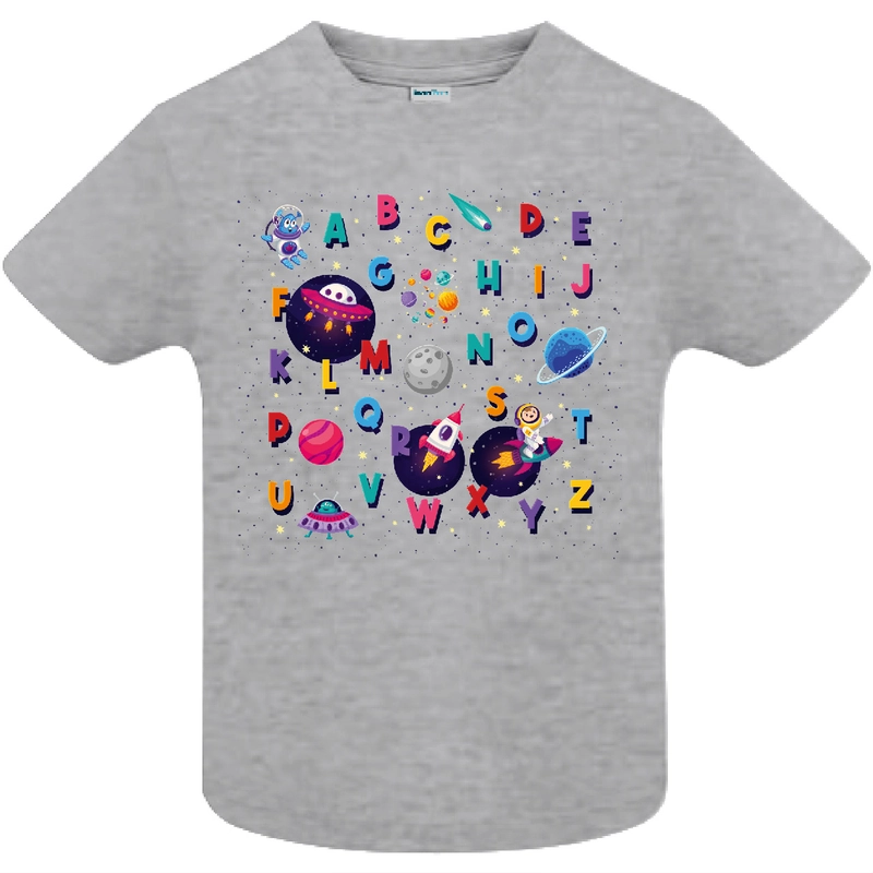 Tricou copil - Alfabet spațial Tricou copil - Alfabet spațial