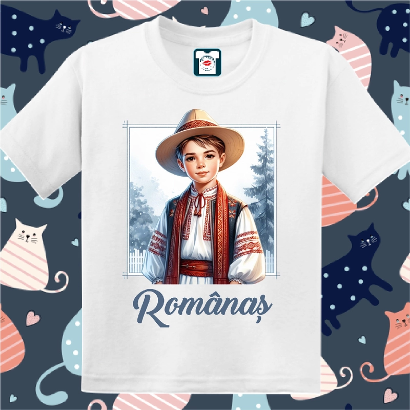 Tricou copil - Românaș