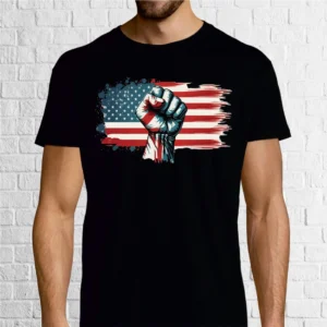 Tricou bărbat - American Power Flag