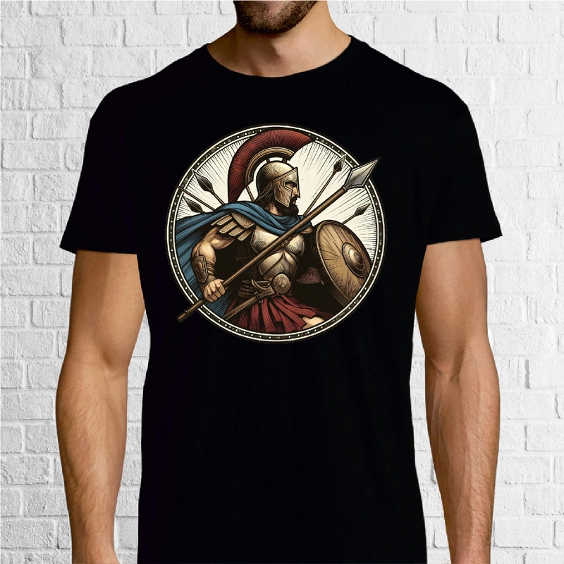 Tricou bărbat - Luptător Spartan
