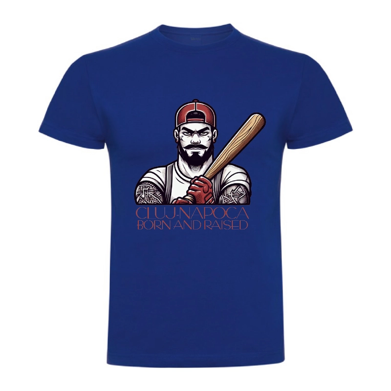 Tricou bărbat - BORN AND RAISED IN CLUJ
